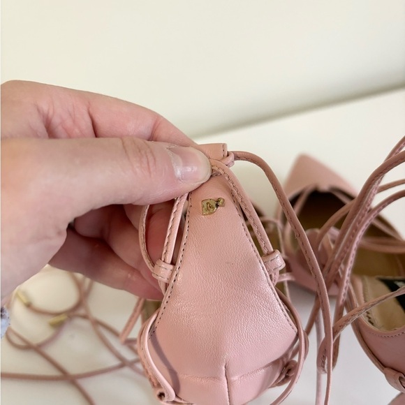 Dsquared2 leather lasercut accents pimps pink size EU 36 leather US 5 - Picture 12 of 12